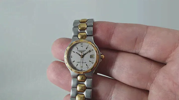 1991 Ladies Longines Conquest VHP vintage watch with box and papers