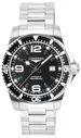 Мужские часы Longines HydroConquest Sunray Black с циферблатом Super-LumiNova Automatic Diver L3.841.4.56.6 300M