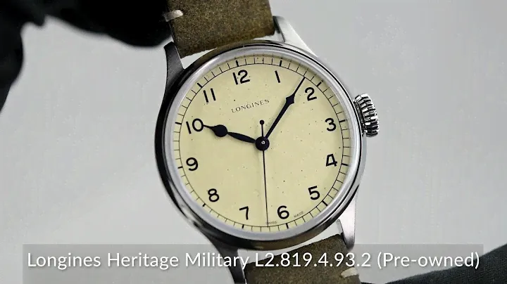 Longines Heritage Military L2.819.4.93.2 (Pre-owned)