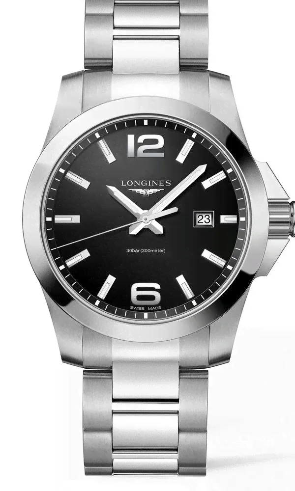 Часы Longines Conquest Quartz L3.760.4.56.6-0
