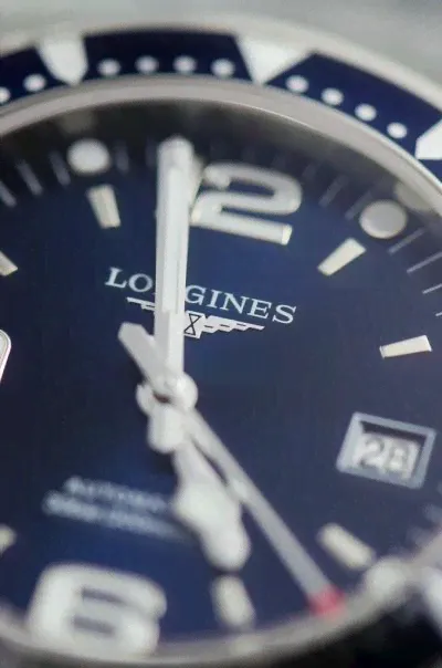 Longines HydroConquest часы мужские швейцарские L3.742.4.96.6 новые-0