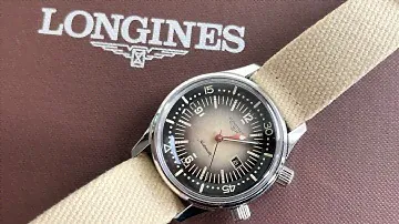 Longines Legend Diver Watch 36 L3.374.4.30.2: A Swiss Midsize Vintage-inspired Automatic Dive Watch