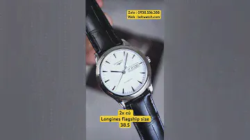 ĐỒNG HỒ #LONGINES FLAGSHIP DAY DATE L4.899.4.12.2 #L48994122
