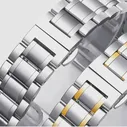 Ремешок из нержавеющей стали для LONGINES, оригинальный ремешок для часов, 1213141516171819202122 мм (art.: 3920ba51a5f1b)
