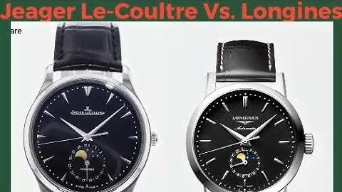 Jeager Le-Coultre Vs. Longines! Battle of the Moonphase! 😱🤙🤙