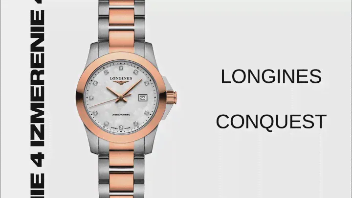 Обзор 4 Измерение LONGINES CONQUEST L3.376.3.88.7