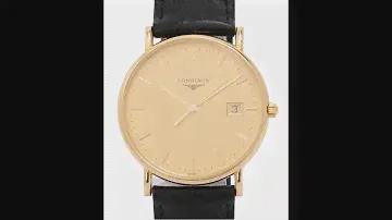 I bought a gold Longines dress watch.......