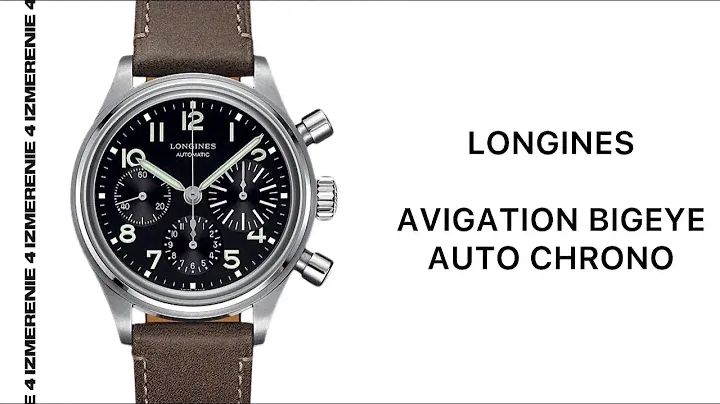 Обзор 4 Измерение Longines Avigation BigEye Auto Chrono L2.816.4.53.2