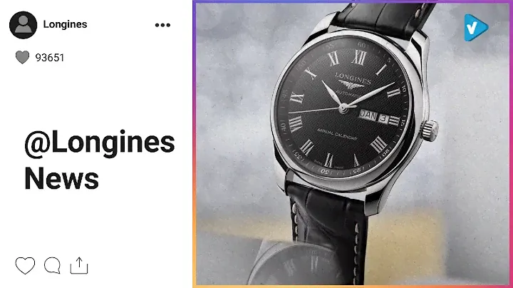 #LONGINES Watches News: An annual calendar for The Longines Master Collection. #EleganceisanAttitude