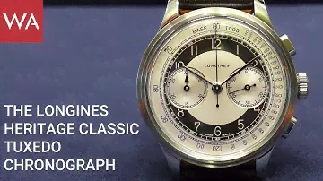 Hands-on: LONGINES Heritage Classic - Tuxedo - Chronograph. Let's dance & celebrate.