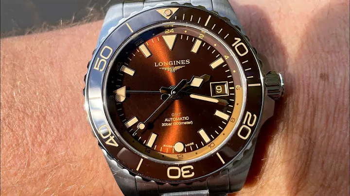 Best entry level luxury dive watch. Longines Hydroconquest GMT brown