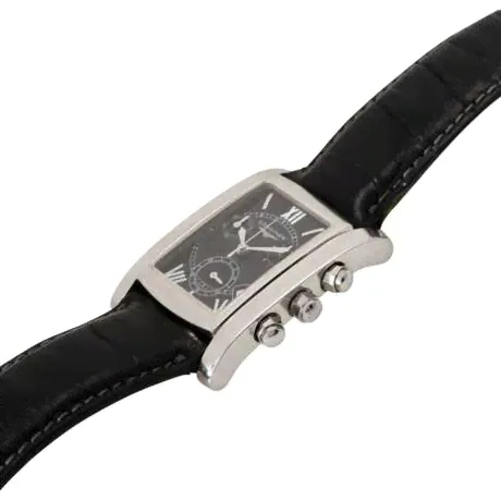 LONGINES Dolce Vita Chronograph Armbanduhr, Ref. L5.656.4. Edelstahl.-1