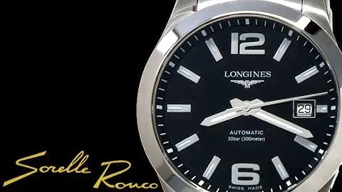 LONGINES Conquest 39mm Black