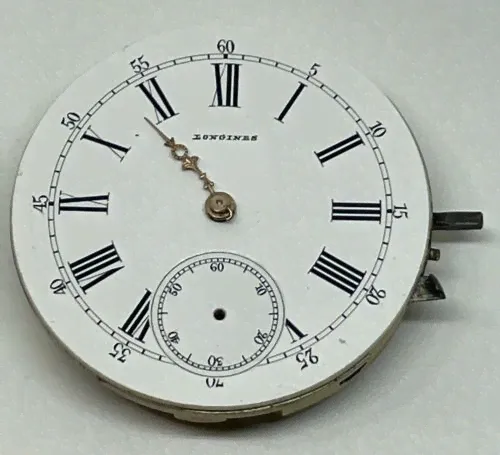 longines grand prix POCKET WATCH MOVEMENT PARIS 1889 / Needs a Service-0