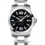 Браслет для часов Longines L3.777.4, L3.677.4, 21 мм, стальной, Conquest