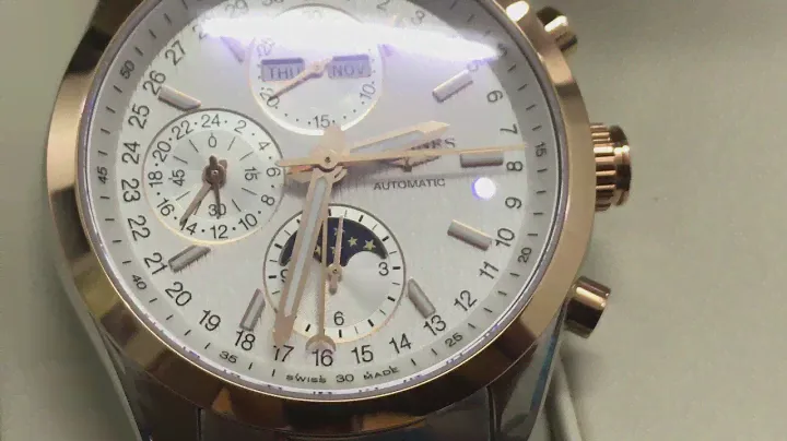 Chi tiết ngoại hình đồng hồ Longines L2.798.5.72.7