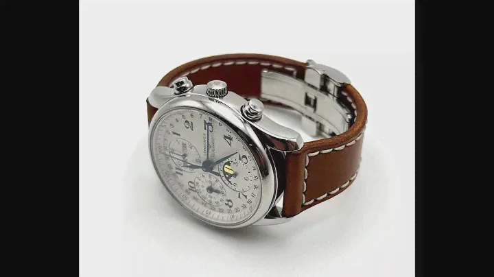 Leathercraft - Handmade Leather Watch Strap - Longines Master Collection