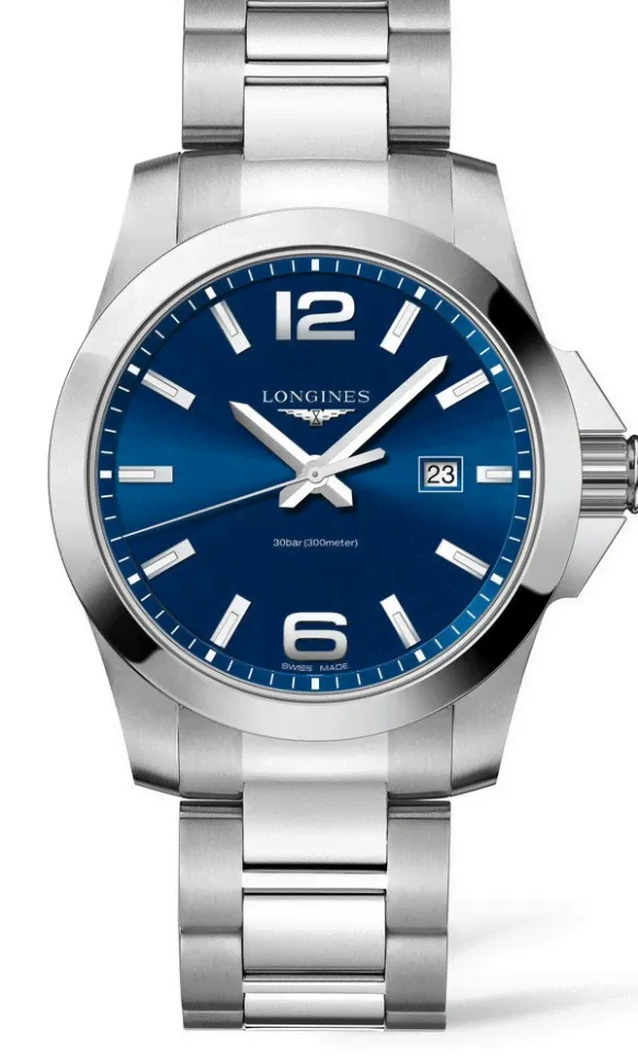 Часы Longines Conquest Quartz L3.760.4.96.6-0