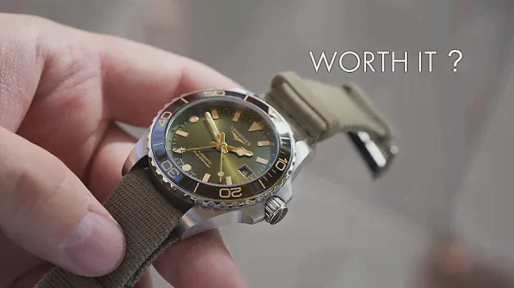 NEW Longines Hydroconquest GMT Olive Green
