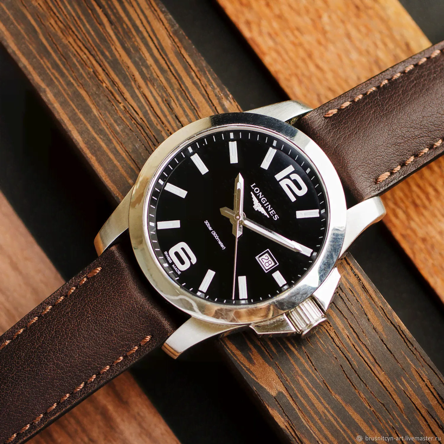 Custom Made Longines Watch Strap