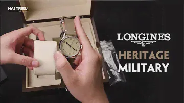 Unbox Longines Heritage Military Special Edition L2.819.4.93.2 | Nét hoài cổ trên đồng hồ quân đội