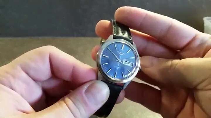 1975 Longines Conquest vintage watch