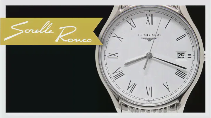 LONGINES Lyre Quartz Steel Bracelet 35 mm