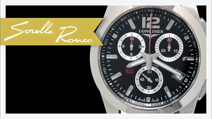 LONGINES Conquest Chrono Quartz 41 mm Black
