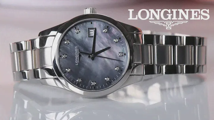 Жіночий швейцарський годинник Longines Conquest Classic L2.386.4.88.6 | Style-Time