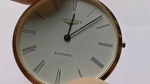 Repair Restore Longines - La Grande Classique Automatic - L4.708.2 - Men caliber 2000. Just Elegant!