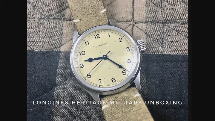Longines Heritage Military Watch Unboxing