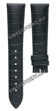 Синий кожаный ремешок Longines L682101027, теленок, 20/16, без замка, для часов Longines DolceVita Classic L5.655.0, L5.655.4, L5.655.7