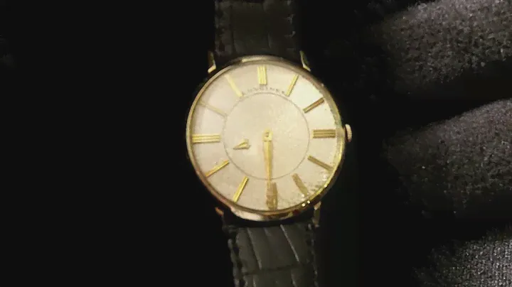 RARE AUTHENTIC MEN'S LONGINES MYSTERY 19A AUTOMATIC WATCH.ORIGINAL TORNADO DIAL