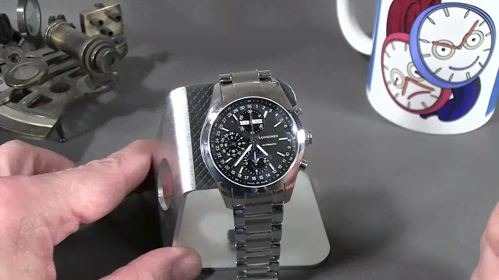 The Longines Conquest Classic Moonphase is a cool and complex watch