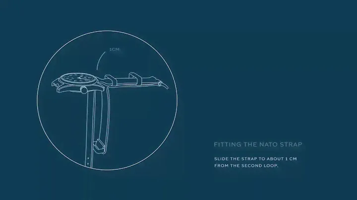 Longines User Guide - Nylon NATO strap