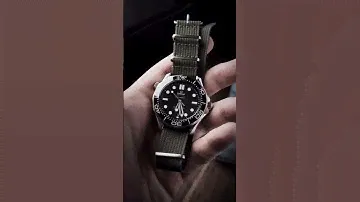 Adding a NATO WIS Watch Strap to my Omega Seamaster!
