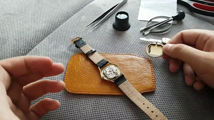 How I remove Watch Hands on a Vintage Longines Watch