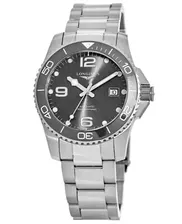 New longines hydroconquest Automatic 41mm Grey Dial Mens Watch L3.781.4.76.6