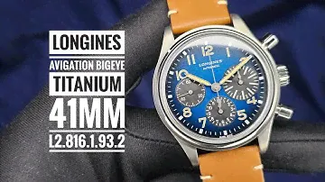 Longines Avigation Bigeye Titanium 41mm L2.816.1.93.2