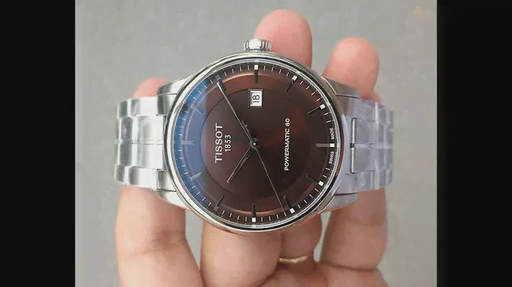 Tissot Luxury Brown dial T0864071106100