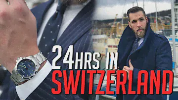 24 часа в Швейцарии: Longines Conquest V.H.P. Запуск часов || Мужской салон