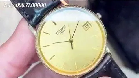 Vàng khối 18k mà Chưa đến 20tr TISSOT vàng khối 18k đầy đủ triện cân tiểu ly, triện đầu chó, Au 750
