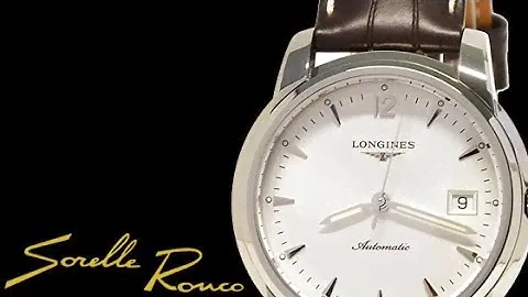 LONGINES Saint Imier 38.5 mm Steel Silver