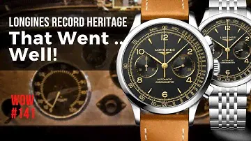 Longines Record Heritage Chronograph // Watch of the Week. Review #141