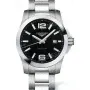 Браслет для часов Longines, стальной, 21мм, Conquest (L3.659.4, L3.759.4)