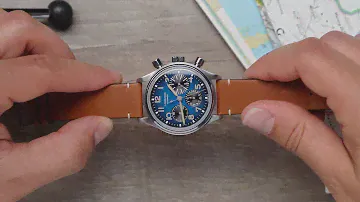 Longines Avigation BigEye in Titanium and Petroleum Blue