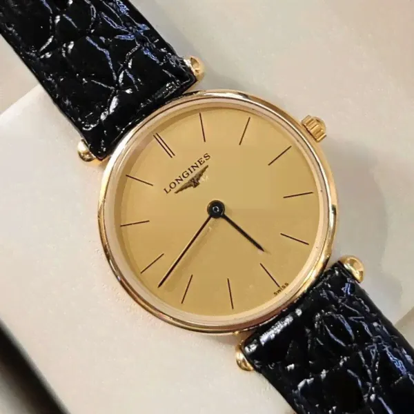 Longines золотые женские оригинальные часы