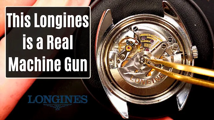 Restoring a Vintage Longines Watch. A Real Machine Gun