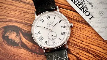 ĐỒNG HỒ LONGINES PRESENCE SMALL SECONDS L4.805.4.11.2 38.5mm dùng lướt zin 100%