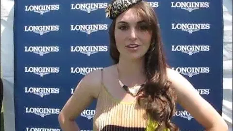Longines Most Elegant Lady information from Briana of Fashion at the Races
